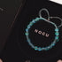 Blue Nebula | Silver | Double Galaxy Glass Bracelet